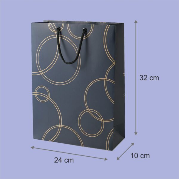 Torba papierowa Laminowana prezentowa 24x10x32 Premium L-09 - obrazek 3