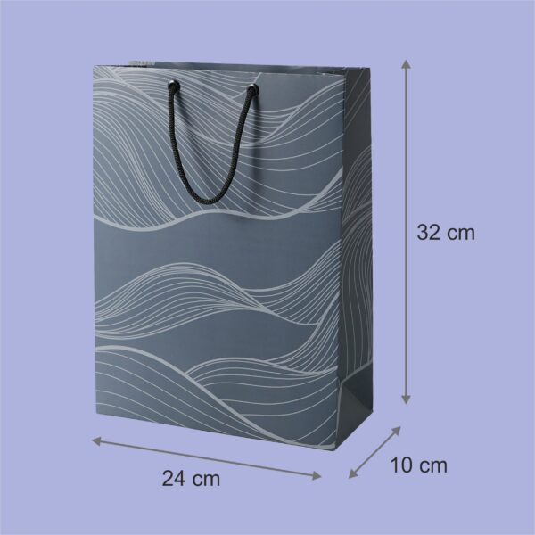 Torba papierowa Laminowana prezentowa 24x10x32 Premium L-012 - obrazek 3