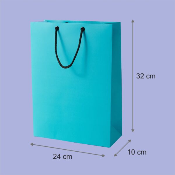 Torba papierowa Laminowana prezentowa 24x10x32 Premium L-014 - obrazek 3